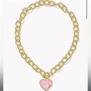 Kendra Scott Haisley Statement Heart Necklace